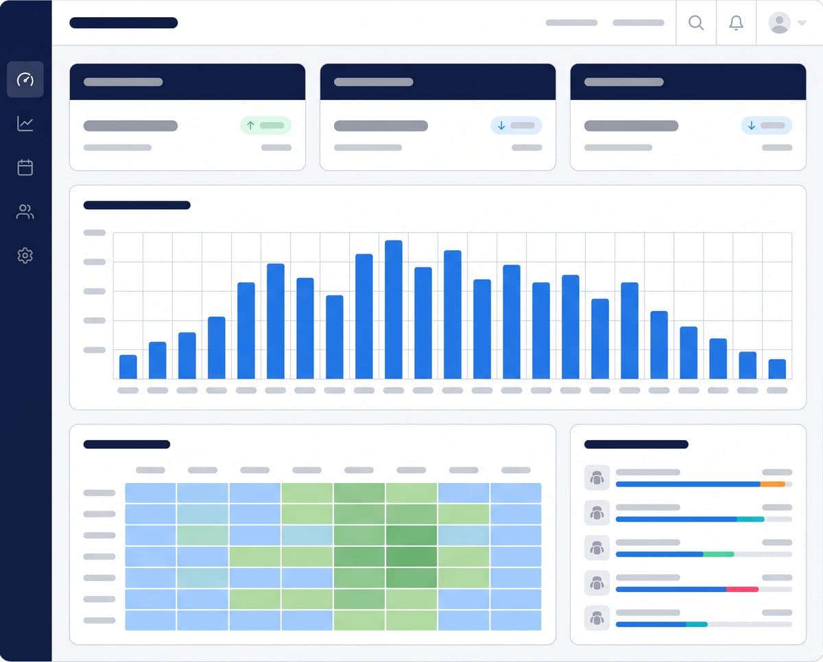 ZenSpace utilization dashboard