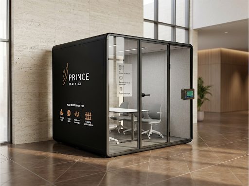 A ZenSpace pod at Prince Waikiki
