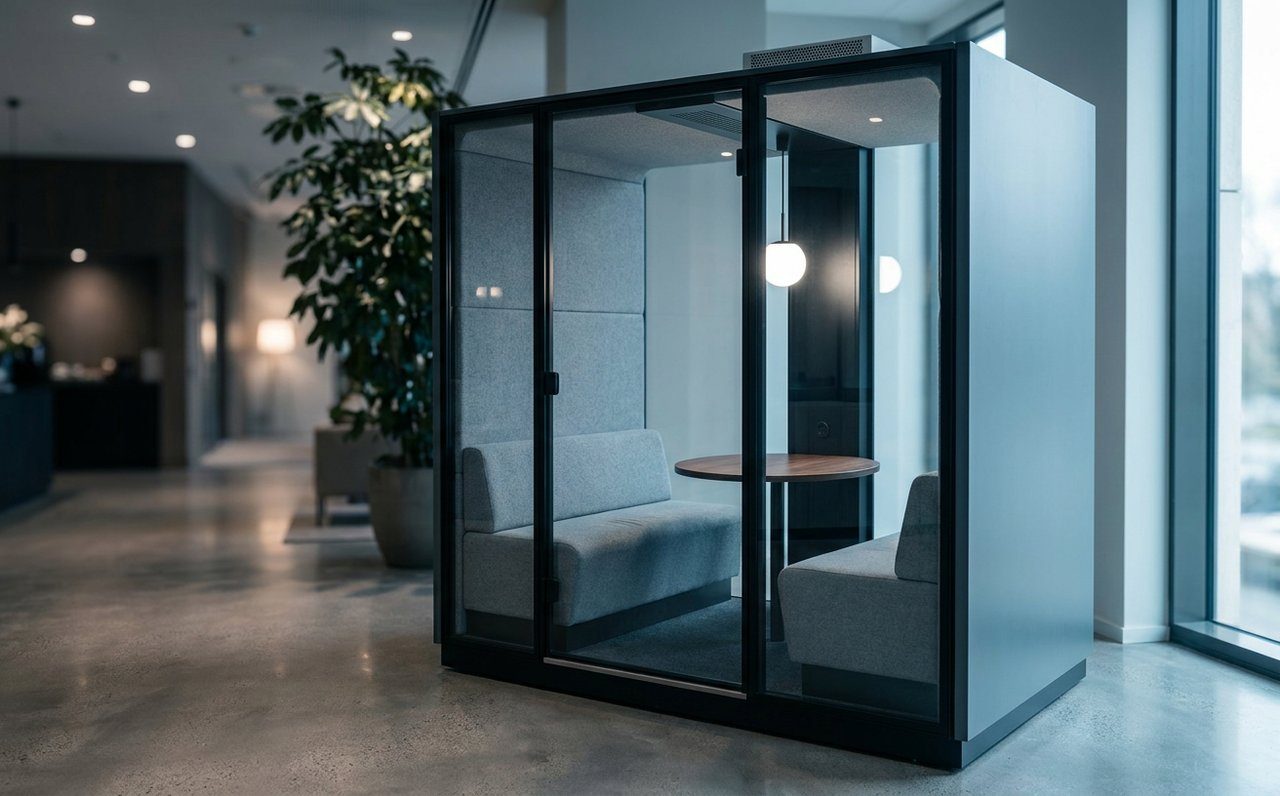 A ZenSpace pod at Moscone Convention Center